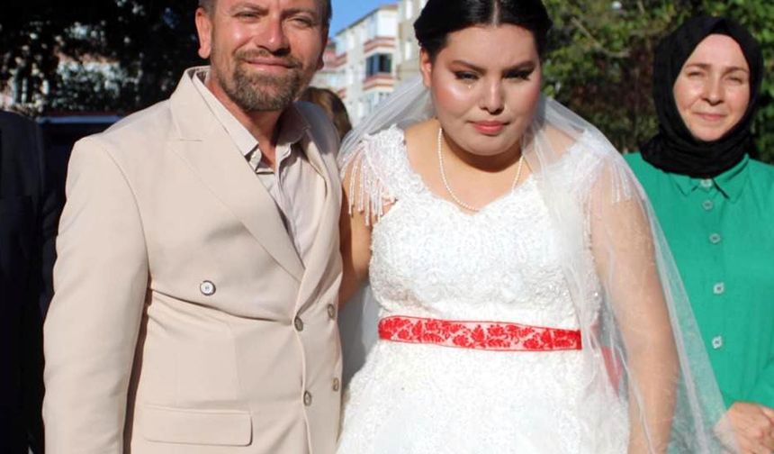 Özel gereksinimli Esmanur'un gelinlik giyme hayali gerçek oldu