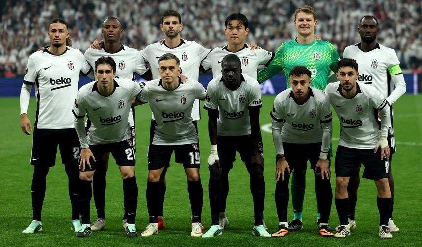 Beşiktaş Avrupa'da son 9 yılın en iyi başlangıcını yaptı