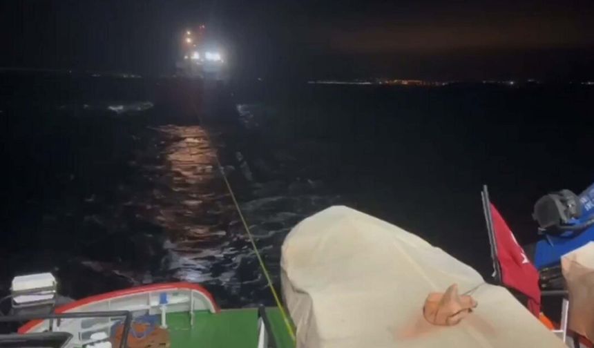 Çanakkale Boğazı'nda gemi arızası