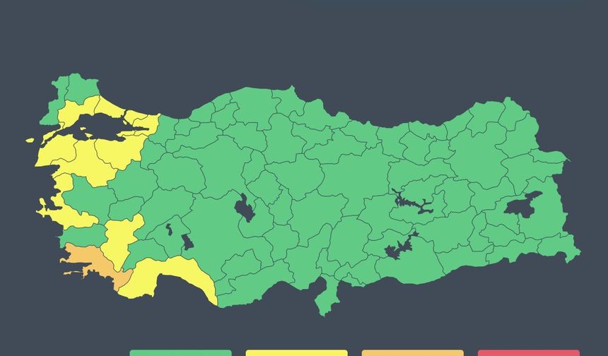 Çevre, Şehircilik ve İklim Değişikliği Bakanlığı'ndan 'sağanak' uyarısı