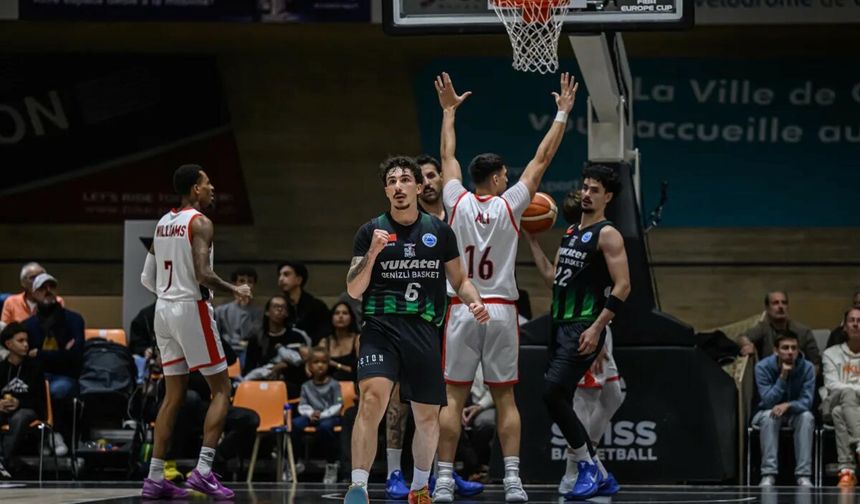 Denizli Basket ligde Telekom deplasmanında