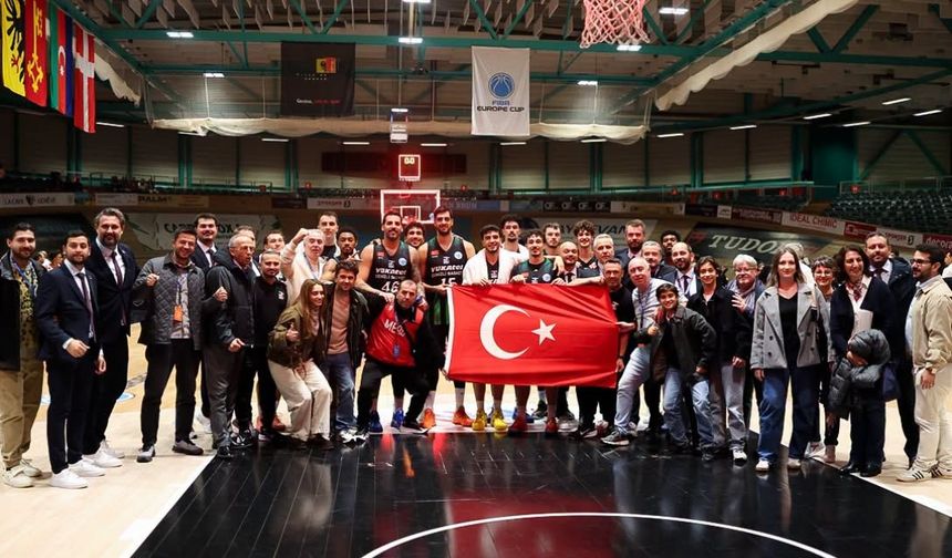 Denizli Basket'ten Avrupa deplasmanında ilk