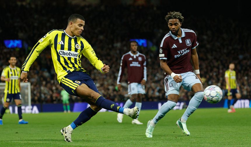 Fenerbahçe, Aston Villa deplasmanında farklı mağlup oldu