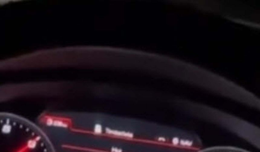 Hız ihlali yaptığı görüntüleri sanal medyada paylaşan sürücüye 25 bin TL ceza
