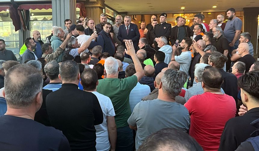 Kapıkule Sınır Kapısı'nda TIR sürücülerinden 5 saatlik eylem