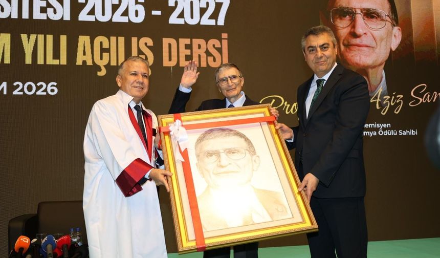 MEÜ'de akademik yıl, Aziz Sancar'ın dersiyle başladı