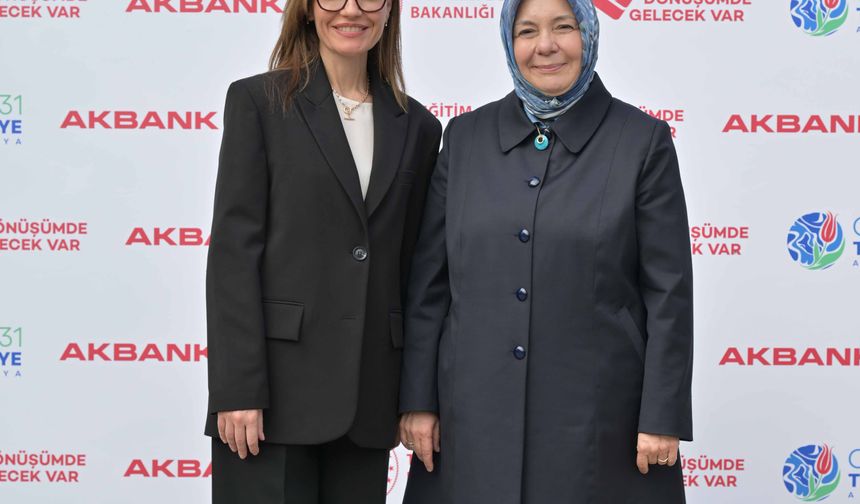 Milli Eğitim Bakanlığı ve Akbank ileri dönüşümü mesleki eğitime taşıyor
