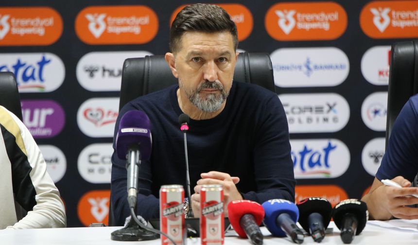 Samsunspor - Amed Sportif Faaliyetler maçının ardından
