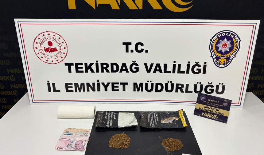 Tekirdağ'da uyuşturucu operasyonunda 45 tutuklama