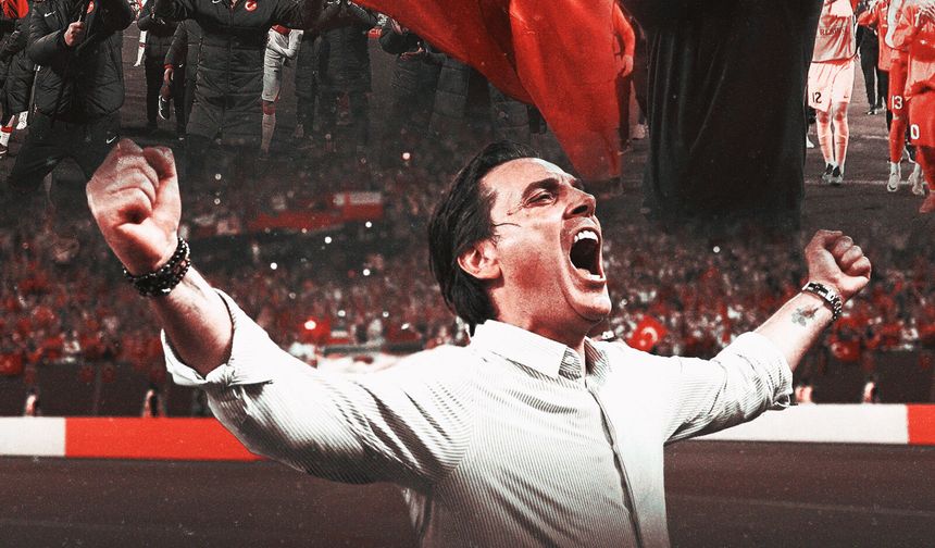 TFF'den Vincenzo Montella'ya teşekkür mesajı