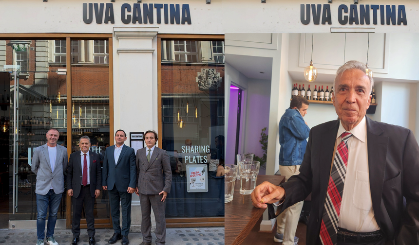 Türk-İngiliz gazetecilerin tarihi buluşması sonrası KGK heyeti UVA CANTINA’da