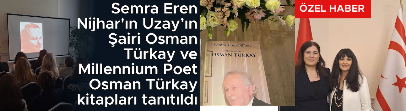 Londra'da Osman Türkay kitaplarının tanıtımı yapıldı