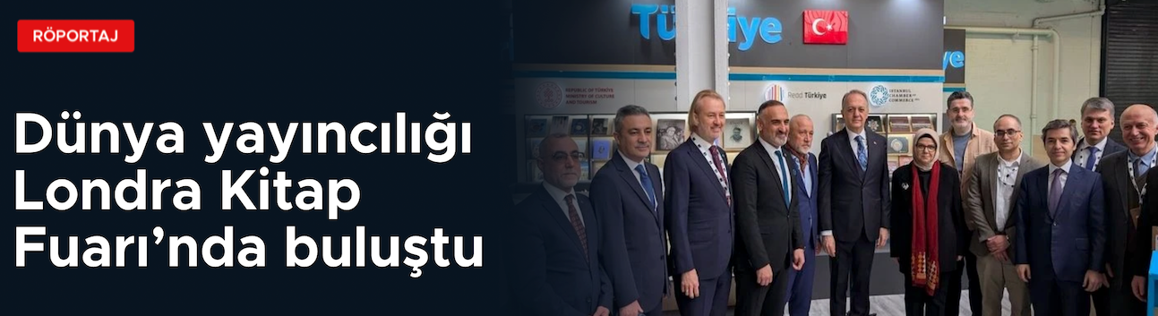 Londra Kitap Fuarı’nın ilk günü yoğun geçti